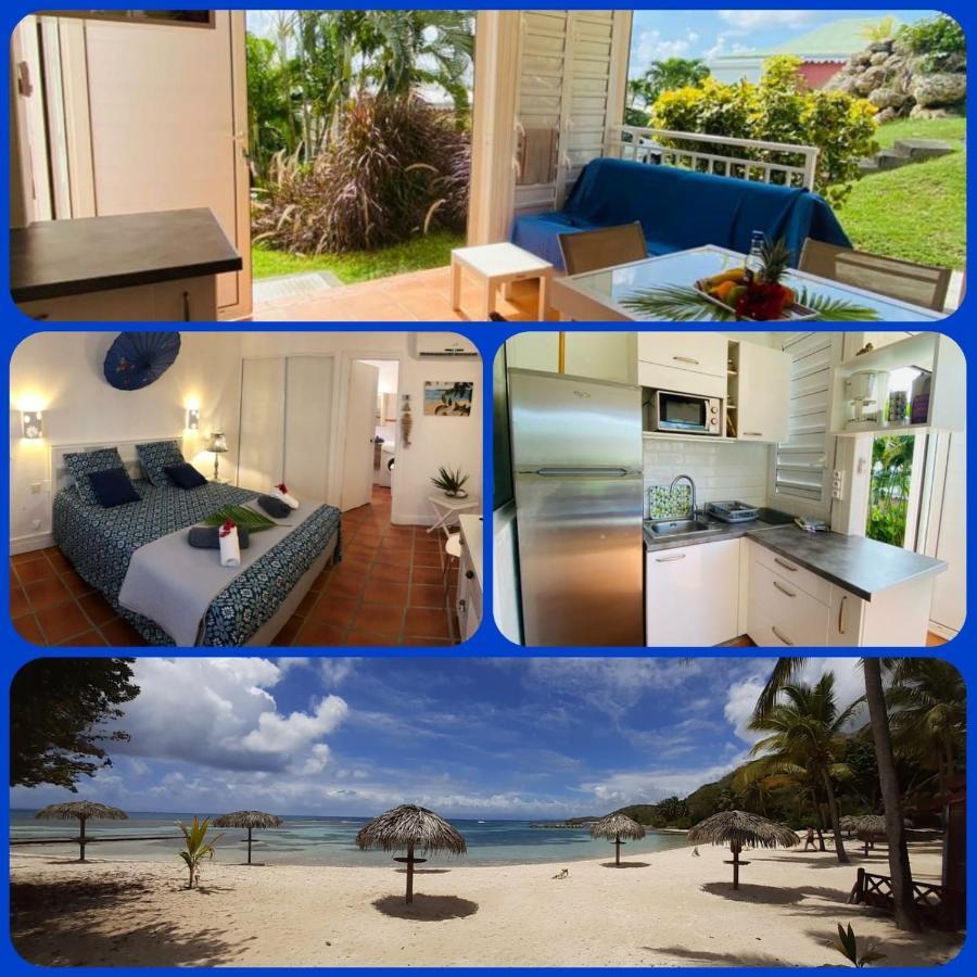 Appartement Rez-De-Chaussee De Villa A 1 Minute De La Plage 생프랑수아 외부 사진